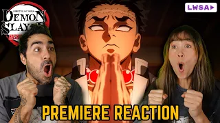 Training SZN | Demon Slayer Reaction | Hashira Training Ep 1