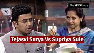 Supriya Sule tears into Tejasvi Surya on dynastic politics