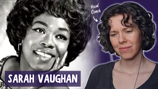 Vocal Analysis of Sarah Vaughan singing "Maria" from West Side Story LIVE in 1964