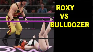 GLOW 1985 Roxy vs Bulldozer - Knockout Mixed Match