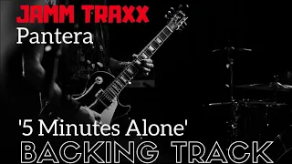 Pantera - 5 Minutes Alone - Backing Track. (Drums & Bass Only No Vox)