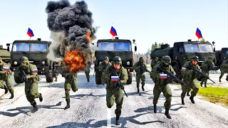 Tremendous panic occurred when NATO came so quickly to attack the Russian fuel base