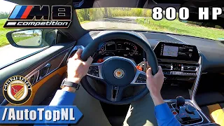 BMW M8 Competition 800HP MANHART POV Test Drive by AutoTopNL