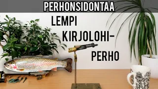 Valkoinen kuulapää leech | Perhonsidonta video