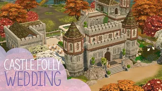 Castle Folly Wedding Venue | The Sims 4 Stop Motion Build | NoCC