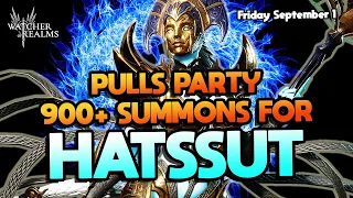 PULLS PARTY for HATTSUT - Viewer Summons + My Summons! More than 1000 PULLS!!!!