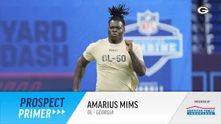 Prospect Primer: Amarius Mims, OT, Georgia