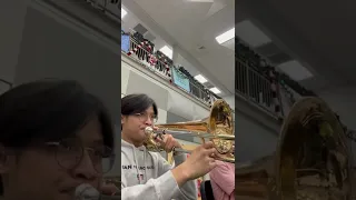 Sleigh Ride from the Bass Trombonist’s Perspective, but it’s everyone’s favorite part