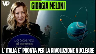 Giorgia Meloni: “L’Italia è pronta a guidare la rivoluzione dell’energia nucleare” Cosa ne pensate?