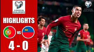 Portugal vs Liechtenstein [4-0] | All Goals & Extended Highlights | UEFA Euro 2024 Qualifiers