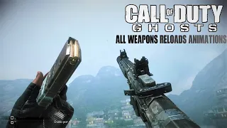 Call Of Duty Ghost - All Weapons Reloads (2013)