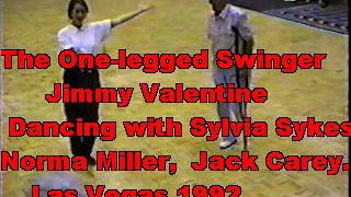 The One legged Swinger!   Jimmy Valentine, Sylvia Sykes, Norma Miller & Jack Carey