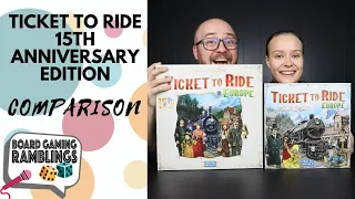 Ticket to Ride Europe 15th Anniversary Edition - Do you need it?