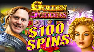 $100 SPINS Pay Out JACKPOT AFTER JACKPOT 💥Golden Goddess Slots   |  Raja Slots