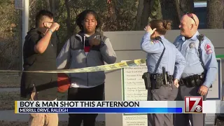 Raleigh police investigate after 14-year-old and man shot