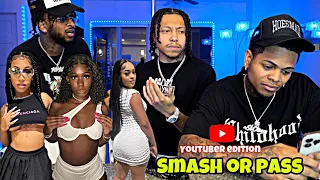 The Most Brutally Honest Smash Or Pass EVER ! YouTuber Edition ! Pt.2