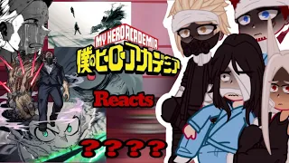 Pro heroes react[]FullRage[]🗡️MHA[]🥦DEKUARC🥦[]GCRV[]⚠️Manga spoilers ⚠️[]#anime #gacha PT2