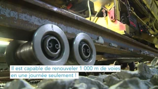 Renouvellement de voies et de ballast - Immersion