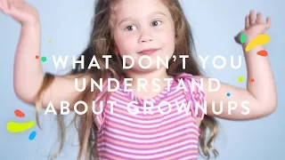 100 Kids Explain What They Don't Understand About Grownups | 100 Kids | HiHo Kids