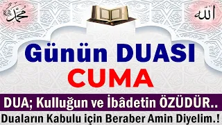 CUMA ÖZEL DUASI DİNLE - Cuma'mız Mübarek Olsun..