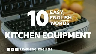 10 Easy English Words: Kitchen equipment 🍳🧂🥄🥣☕️