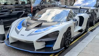 SUPERCARS OF LONDON: MCLAREN SENNA P15, STO, FERRARI FF,#carspotting #supercars