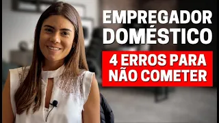 4 ERROS PARA NÃO COMETER COM A EMPREGADA DOMÉSTICA