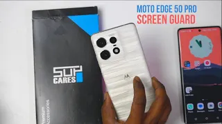 Moto edge 50 pro screen Guard application