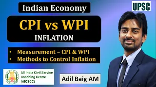CPI & WPI, Headline & Core Inflation | Inflation Control | Indian Economy | UPSC Prelims | Adil Baig