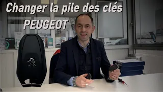 Changer une pile chez Peugeot 😜 en clé main libre .