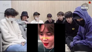 bts reaction to jikook tiktok part3