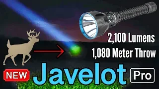 Best Flashlight! NEW OLIGHT Javelot Pro EXTREME Distance Torch  Field Test & Review