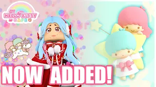 NEW CODE + LITTLE  TWIN STARS  | My Hello Kitty Cafe Roblox