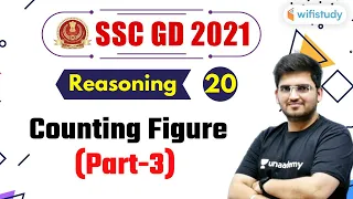 6:00 PM- SSC GD 2021 | Reasoning by Deepak Tirthyani |  Counting Figure (Part-3)