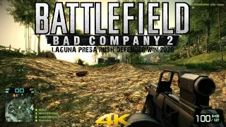 Battlefield Bad Company 2 Multiplayer 2020 Laguna Presa Rush Win 4K