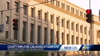 Cincinnati police investigating after county employee carjacked at gunpoint