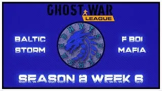 PS4 Ghost War League || Season 8 Week 6 || Baltic Storm vs F Boi Mafia