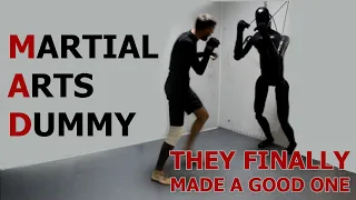 Martial Arts Dummy overview, workout. Boxing and MMA heavy bag, grappling dummy, wrestling bag.