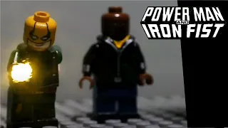 Lego Power Man and Iron Fist [Stop Motion]