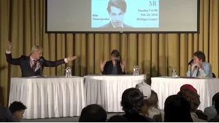 Milo Yiannopoulos vs. Julie Bindel at the University of Michigan