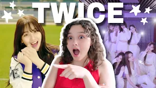 FIRST TIME reacting to TWICE pt. 5 (Cheer Up, Talk That Talk, Cry For Me)