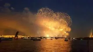 White Nights - St Petersburg Fireworks 2016 4K