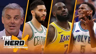 Tatum or Tat-Out: Colin takes Ant-Man, Luka, LeBron over Celtics star in 4th quarter | THE HERD