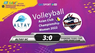 Volleyball. Asian club championship. «Altay VC» (KAZ) - «Diamond Food» (THA) 3:0.