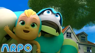 ARPO the Robot | Beware the Bubbles!!! | NEW VIDEO | Funny Cartoons for Kids | Arpo and Daniel