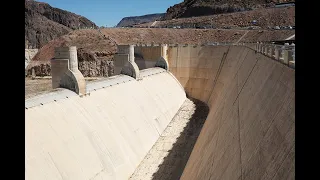 Spillway at Hoover Dam, Arizona-Nevada, USA