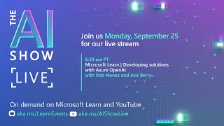 Microsoft Learn | Developing solutions with Azure OpenAI