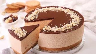 Nougat and Chocolate Cake - Easy cake without the oven!