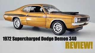 1972 Mr. Norm's GSS Supercharged Dodge Demon 340 Diecast review (1/18 scale) by Auto World