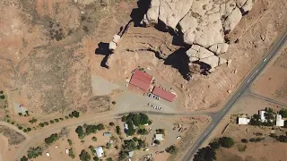 Flying my DJI MavicPro Drone over Bluff National Park, Utah